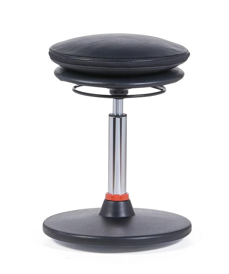 Ergonomic Wobble Chair Active Sitting Stool Adjustable Height Dynamic Sitting Balance Chair for Office Stand up Desks Tall Swivel Stability for Standing Desk