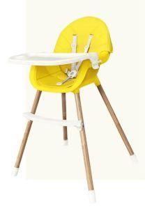 Modern Kids Highchair Dining Chair for Children with PU Soft Cushion