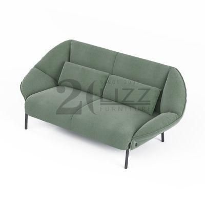 Fabric Living Room Sofa Home Furniture Modern Leisure Comfortable Long Couch with Good Quality