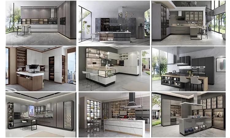 Modern Design L-Shaped Kitchen Furniture for Sale