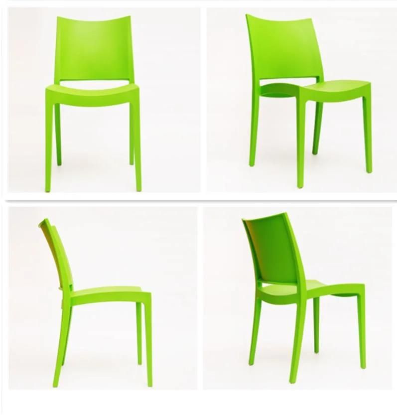 Hot Sale Outdoor Garden Event Restaurant Furniture Leisure PP Armchair Cheap Dining Room Stackable Plastic Chair