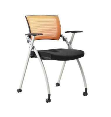 Folding Office Staff Chair with Castor