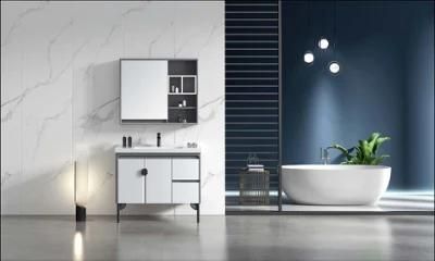 Free Whole House Furniture PVC Customization Modern Bathroom Cabinet Vanity