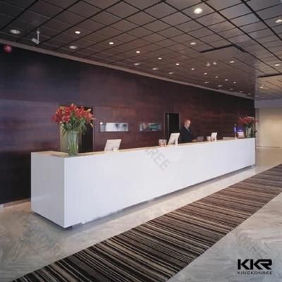 High Quality Bar Counter Office White Reception Desk