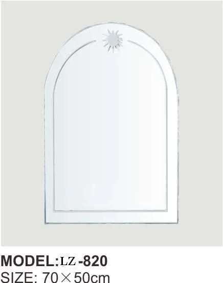 Modern Irregular Customized Retro Mirror Bathroom Sliver Mirror Furniture