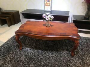 Antique Wooden Coffee Table, Living Room Furnitures Wooden Design