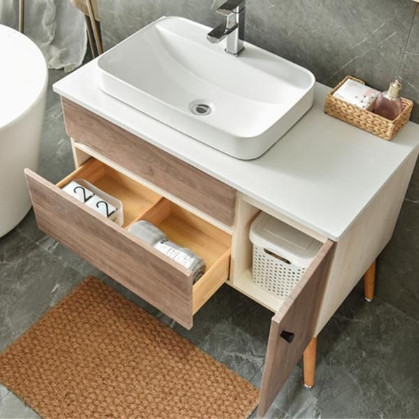 Plywood Bathroom Cabinet Furniture Vanity Hot Selling