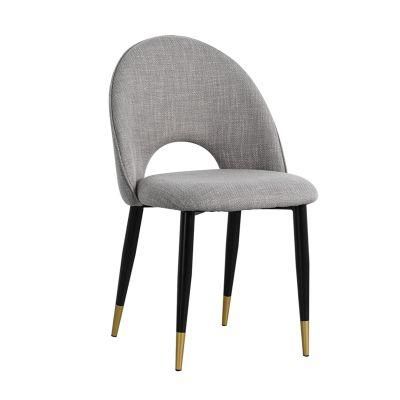 Wholesale High Quality Cheap Modern Metal Legs Velvet Dining Room Chairs