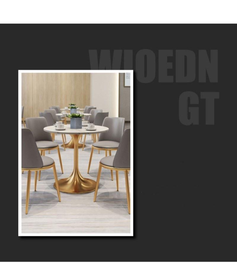 Nordic Solid Wood Dining Table Milk Tea Shop Restaurant Furniture 0344