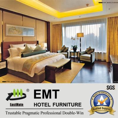 Modern Star Hotel Bedroom Furniture Room Set (EMT-A1205)
