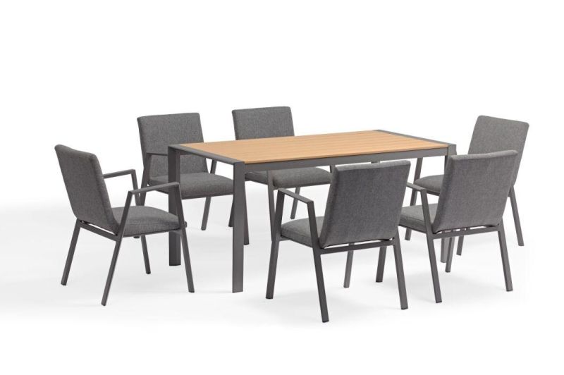 Modern Metal Polywood Furniture for Bistro Hotel