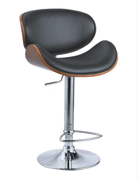 Modern New Design Wooden and Leather Leisure Bar Chair (SZ-BC328)