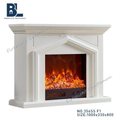 Modern Home Appliance Electric Fireplace Bedroom/Living Room Furniture with Wood Mantel for Decor