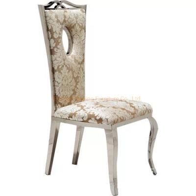 Classical Design Barcelona Chair with Stainless Steel Frame Hole Back Leather Chair for Wedding Event