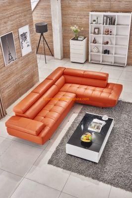 Modern Home Furniture Bonded Leather Top Grain Leather Fabric PU PVC 7 9 Seaters L Shape Big Corner Living Room Sectional Sofa