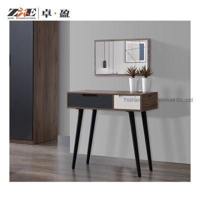 Wholesale Modern Home Bedroom Furniture Wooden MDF Dresser with Mirror