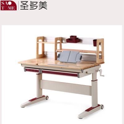 School Desk Thailand Imported Rubber Wood Can Be Customized Color Study Desk