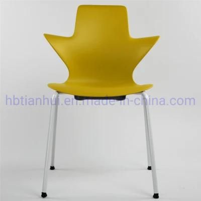 Modern Furniture Hot Selling Beautiful Italian Design Plastic Classroom Stackable School Office Dining Chair