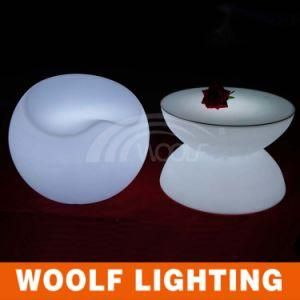 Waterproof Light up Plastic LED Outdoor Furniture