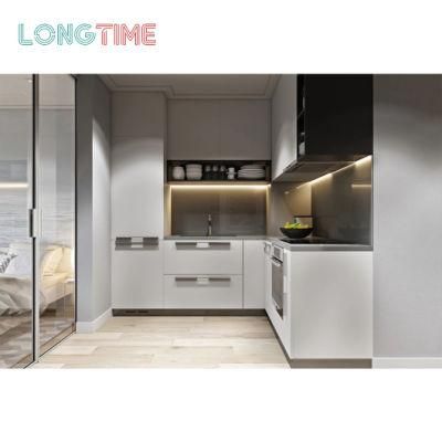 Professional Designs Custom Made Melamine Finish Wood Kitchen Cabinets