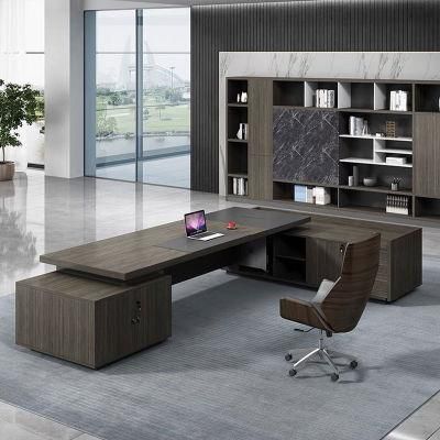 President&prime;s Desk Office Desk Simple Modern Single Executive Desk Manager Office Office Furniture