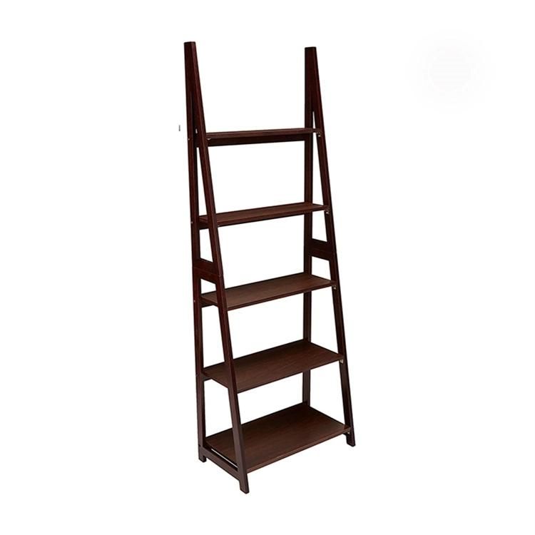 Modern Design MDF Wooden Metal Bookshelf