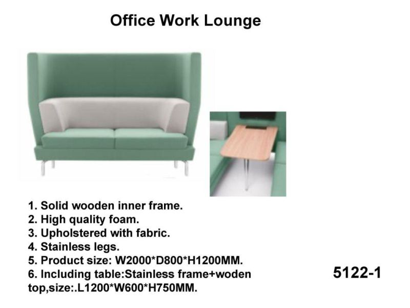 Modern Furniture Soft Seating Office Work Lounge Office Phone Booth