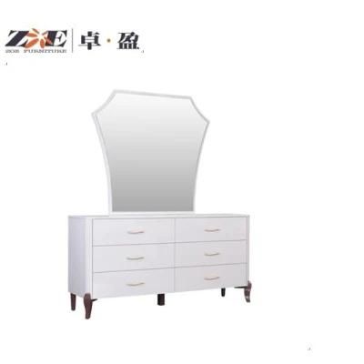 Home Furniture Painting New Hottest Girls Wooden Makeup Dressing Table for Wholesale