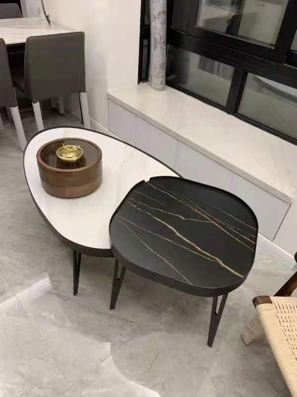 Modern Furniture Special Shape Marble Tea Table