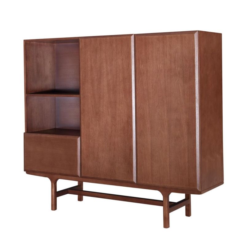 Foshan Home Furnishing Supplier Big Size Modern Wooden Home Furniture Villa Living Room Side Cabinet with Drawers