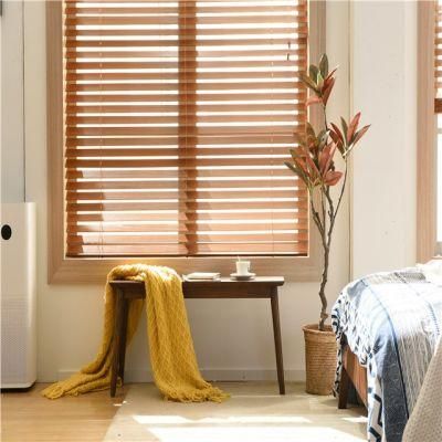 High Quality Customized External Wooden Venetian Blinds Wood