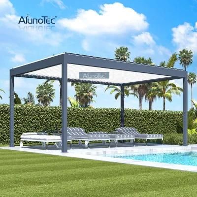 AlunoTec Modern Outdoor Adjust Rodent Proof Terrace Gazebos Widely Used Snowproof Conservatory Gazebo Uplion