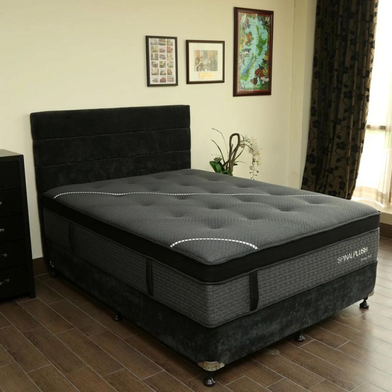 Eb21-6 Best Valued Modern Furniture Euro Top Latex Spring Mattress Memory Foam Mattress King Bed Mattress for Home and Hotel Bedroom