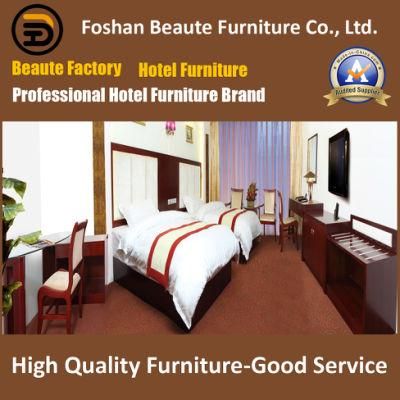 Hotel Furniture/Luxury Double Bedroom Furniture/Standard Hotel Double Bedroom Suite/Double Hospitality Guest Room Furniture (GLB-0109852)