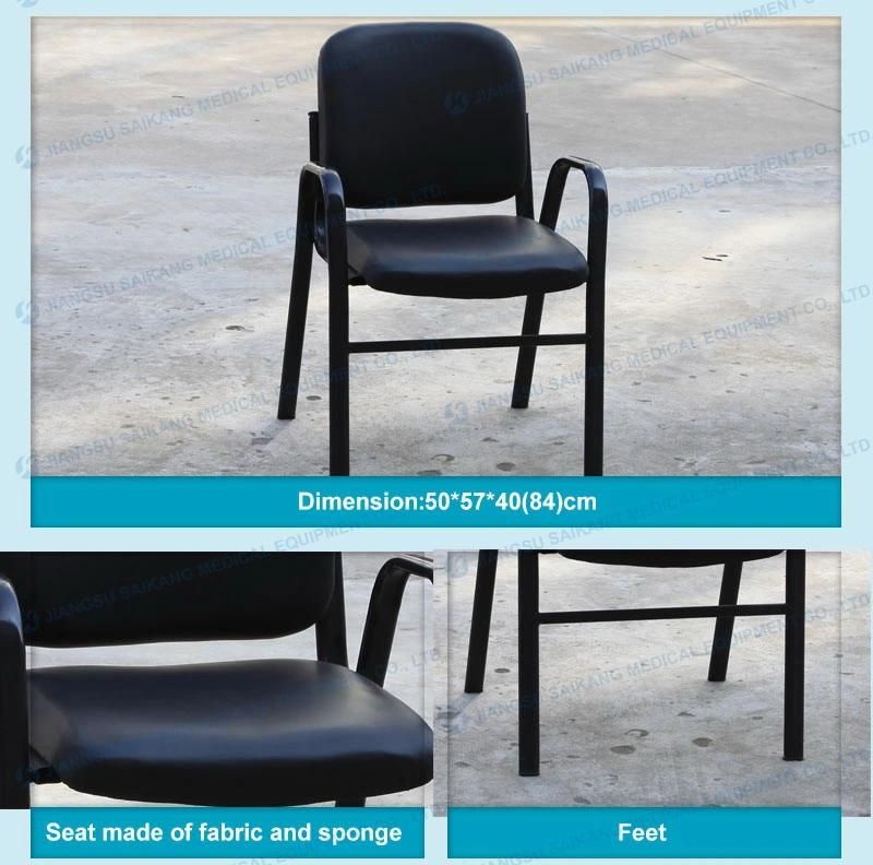 Ske053 Metal Armrest Office Chair
