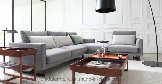 Living Room L Shape Sofa Fabric Sofa Ms1501