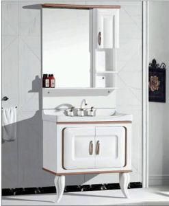 2019 Modern Simple PVC Bathroom Vanity with Two Legs