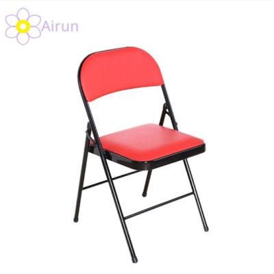 Garden Event Foldable Plastic Chair Portable Lifetime Cheap Outdoor Patio Furniture Black Plastic Folding Chairs