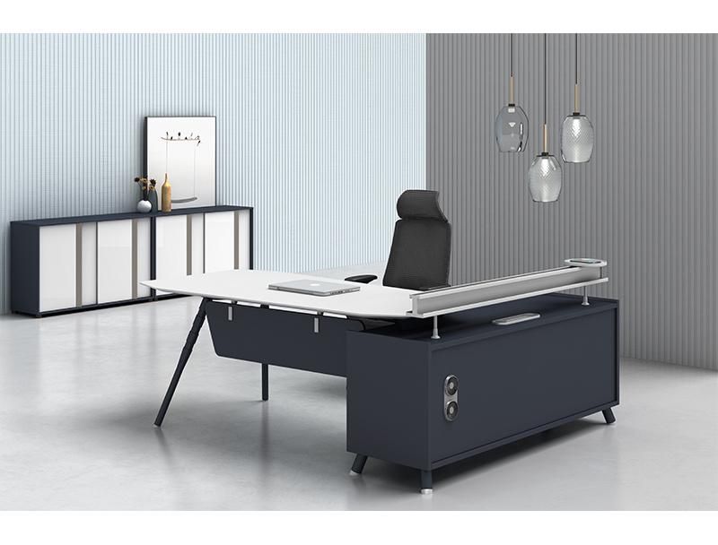 High Quality Modern Design Furniture L Shaped Executive Office Desk