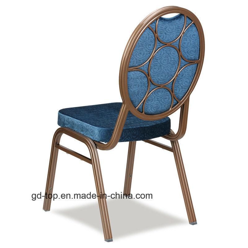 Top Furniture 2018 Popular Commercial Hotel Dining Aluminum Banquet Chair