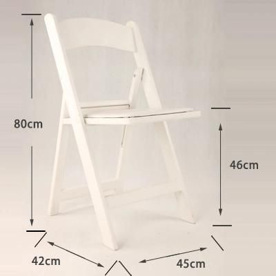 Cheap White Resin Wimbledon Chair for Rental