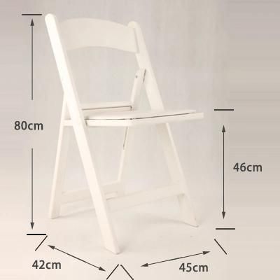 Cheap White Resin Wimbledon Chair for Rental