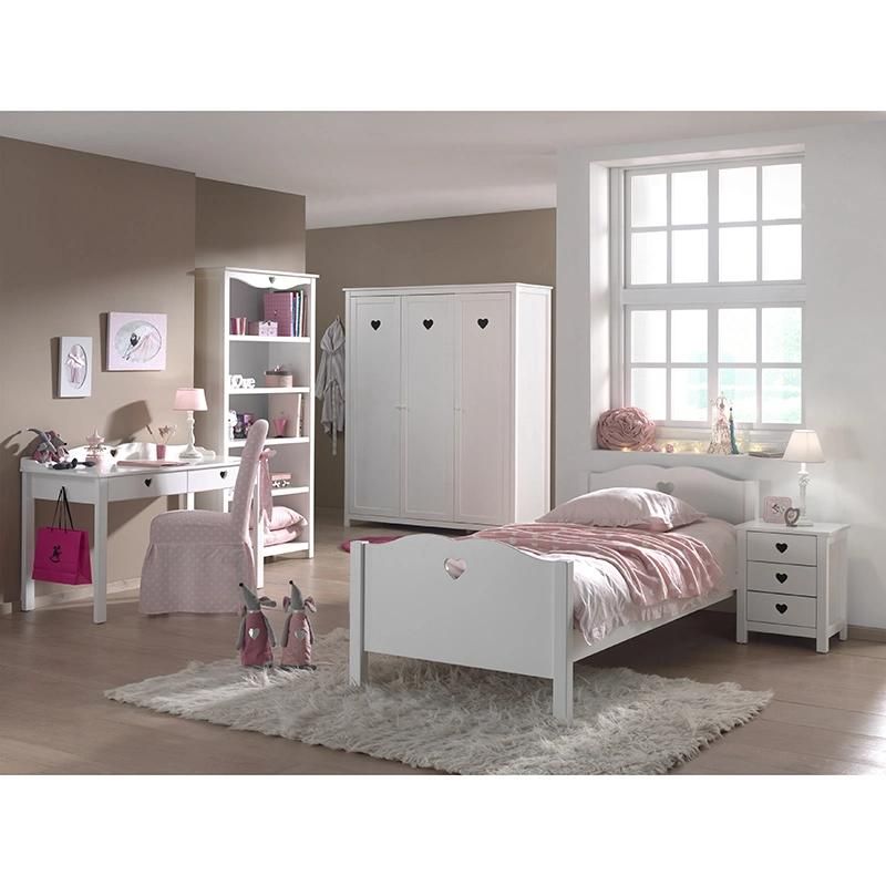 Chinese New Design Wooden Home Furniture Children Bedroom Bed Furniture