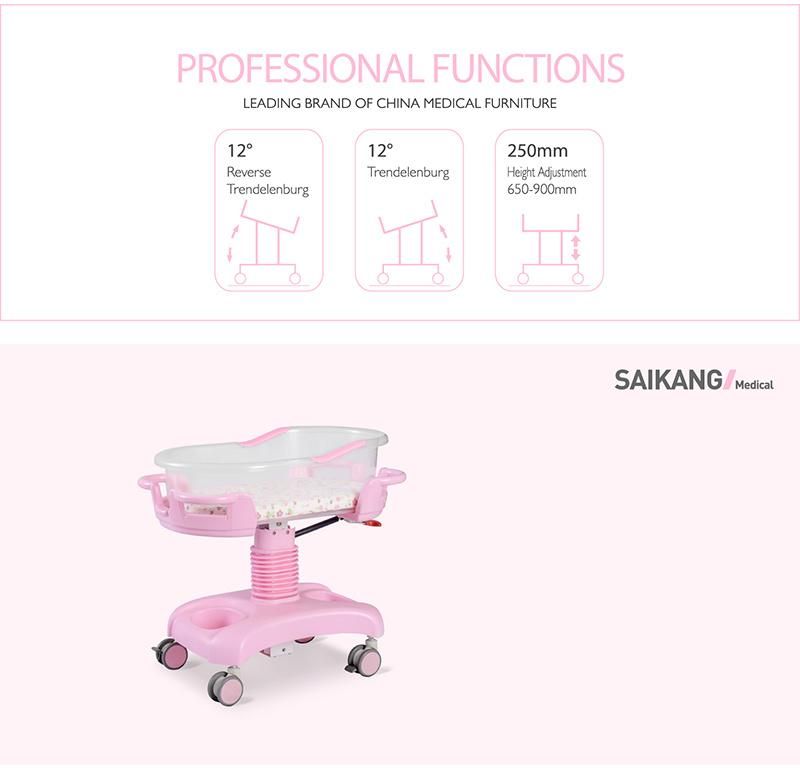 X01-1 Plastic Mobile New Born Baby Bed