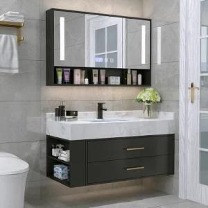Foshan Bathroom Vanity Modern Floor-Standing Single Sink Bathroom Storage Furniture