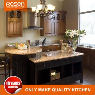 Buy Modern Modular Solid Wood Kitchen Cabinets Factory Directly