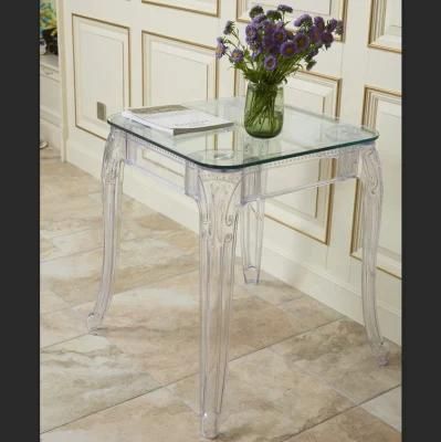 Whole Sale Modern Design Clear Acrylic Wedding Banquet Dining Table