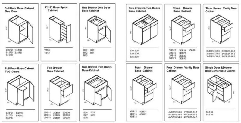 Modern Design Kitchen Cabinet Wardrabe Display Furniture