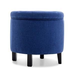 Modern Chinese Leisure Wooden Fabric Office Home Hotel Outdoor Living Room Garden Kids Bedroom Furniture Ottoman Storage Pouf Sofa Dining Chair