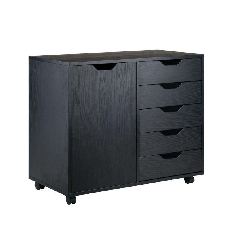 Winsome Wood Storage/Organization, Black Bathroom Cabinets